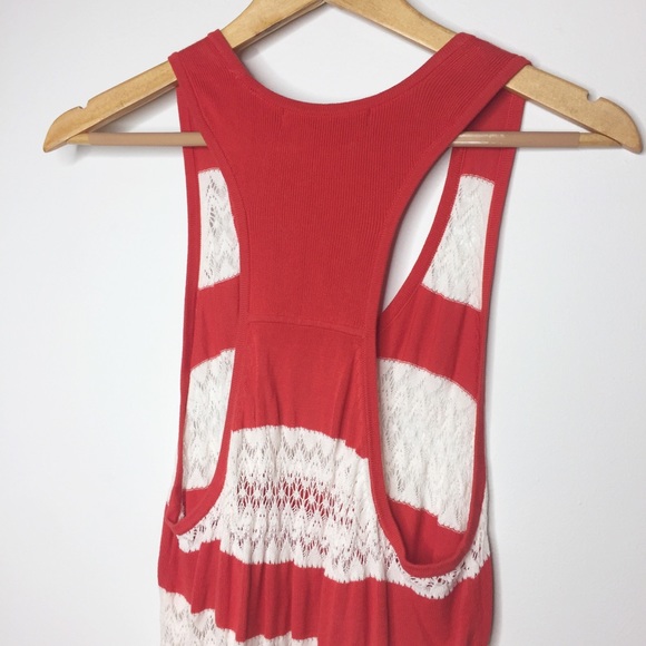 L.A.M.B sweater tank top lace crotchet size small - Picture 4 of 4